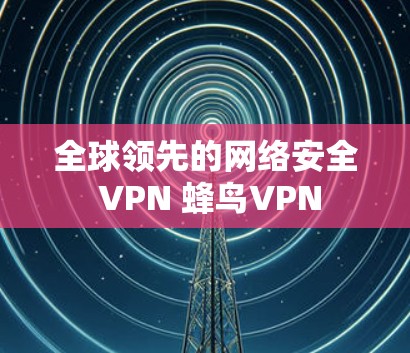 全球领先的网络安全 VPN 蜂鸟VPN