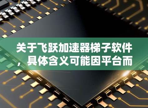 关于飞跃加速器梯子软件，具体含义可能因平台而异，但通常指用于加速网络和媒体文件的飞跃加速器。以下是一些可能的解释和使用方法，供您参考