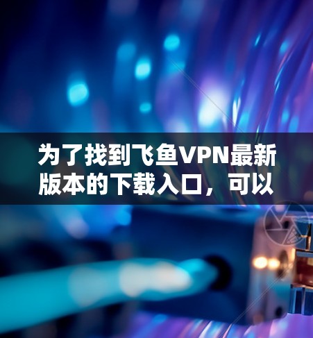 为了找到飞鱼VPN最新版本的下载入口，可以按照以下步骤进行
