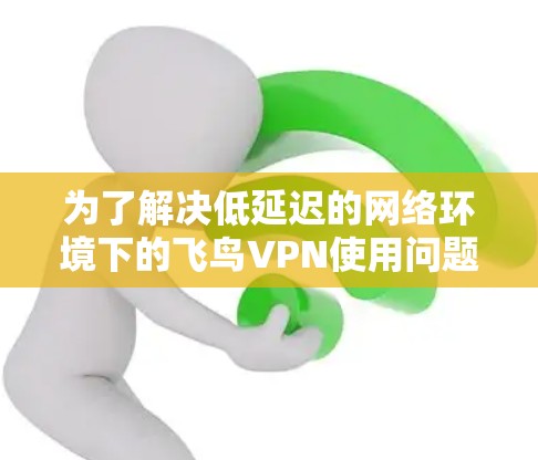 为了解决低延迟的网络环境下的飞鸟VPN使用问题，以下是一个有条理的建议