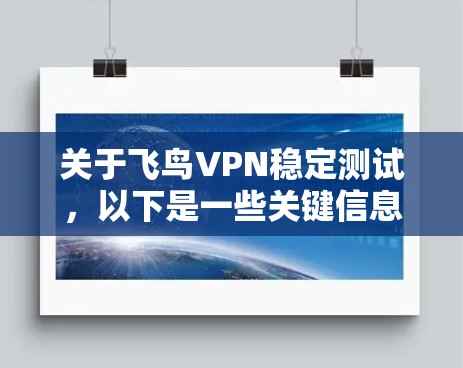 关于飞鸟VPN稳定测试，以下是一些关键信息