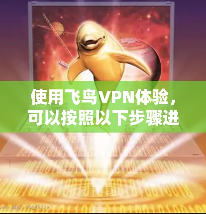 使用飞鸟VPN体验，可以按照以下步骤进行