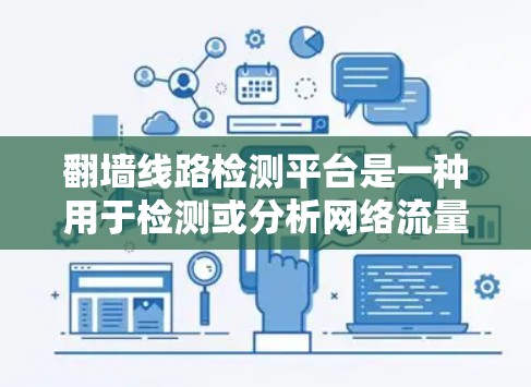 翻墙线路检测平台是一种用于检测或分析网络流量翻墙行为的工具。翻墙通常指的是网络流量被非法或未经授权地从一个网络设备转移到另一个网络设备上，通常用于窃取数据或进行其他恶意活动