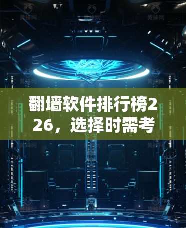 翻墙软件排行榜226,选择时需考虑实际需求与预算